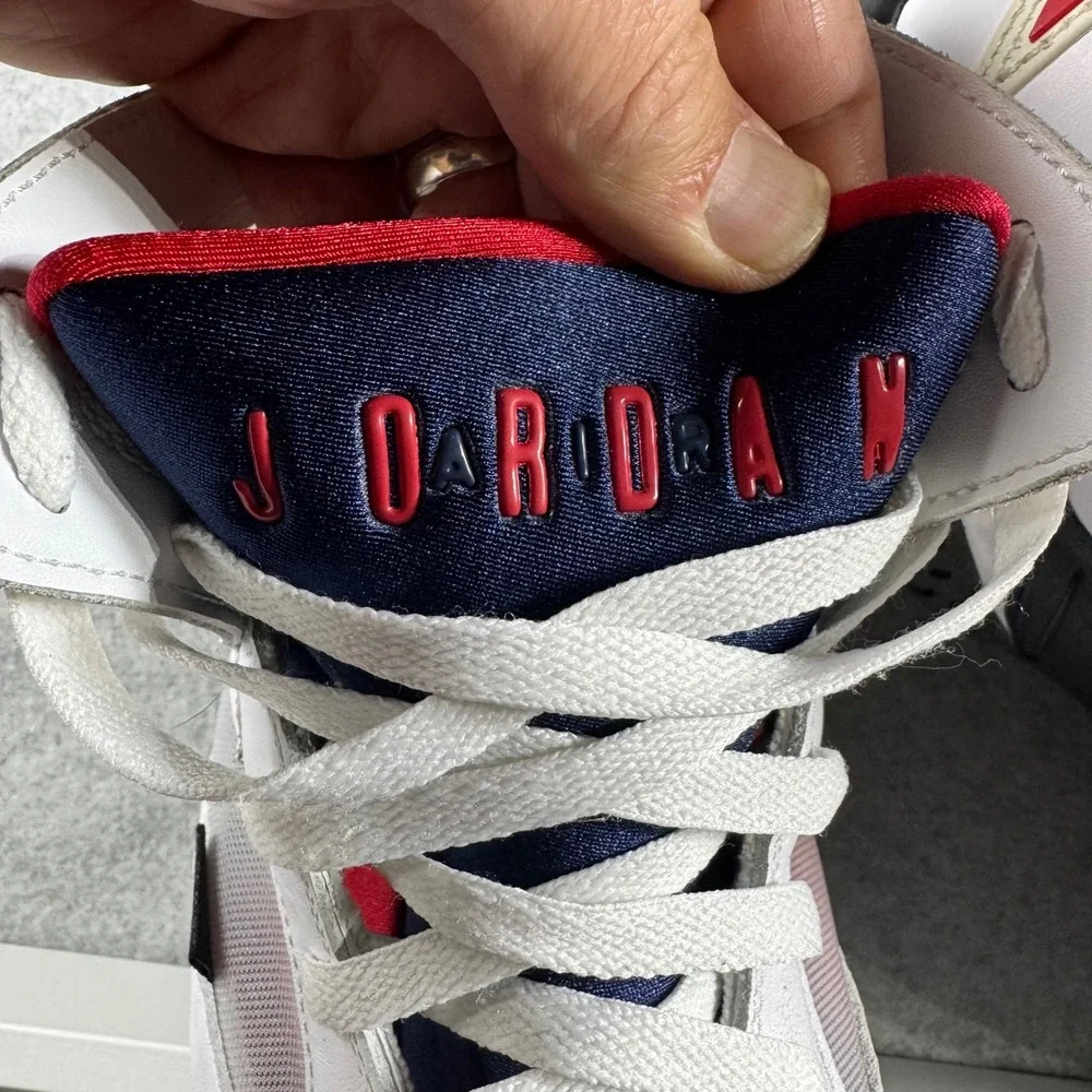 Jordan Air Jordan 7 Retro BCFC Mens 14 White PSG CZ0789-105 Excellent Paname
